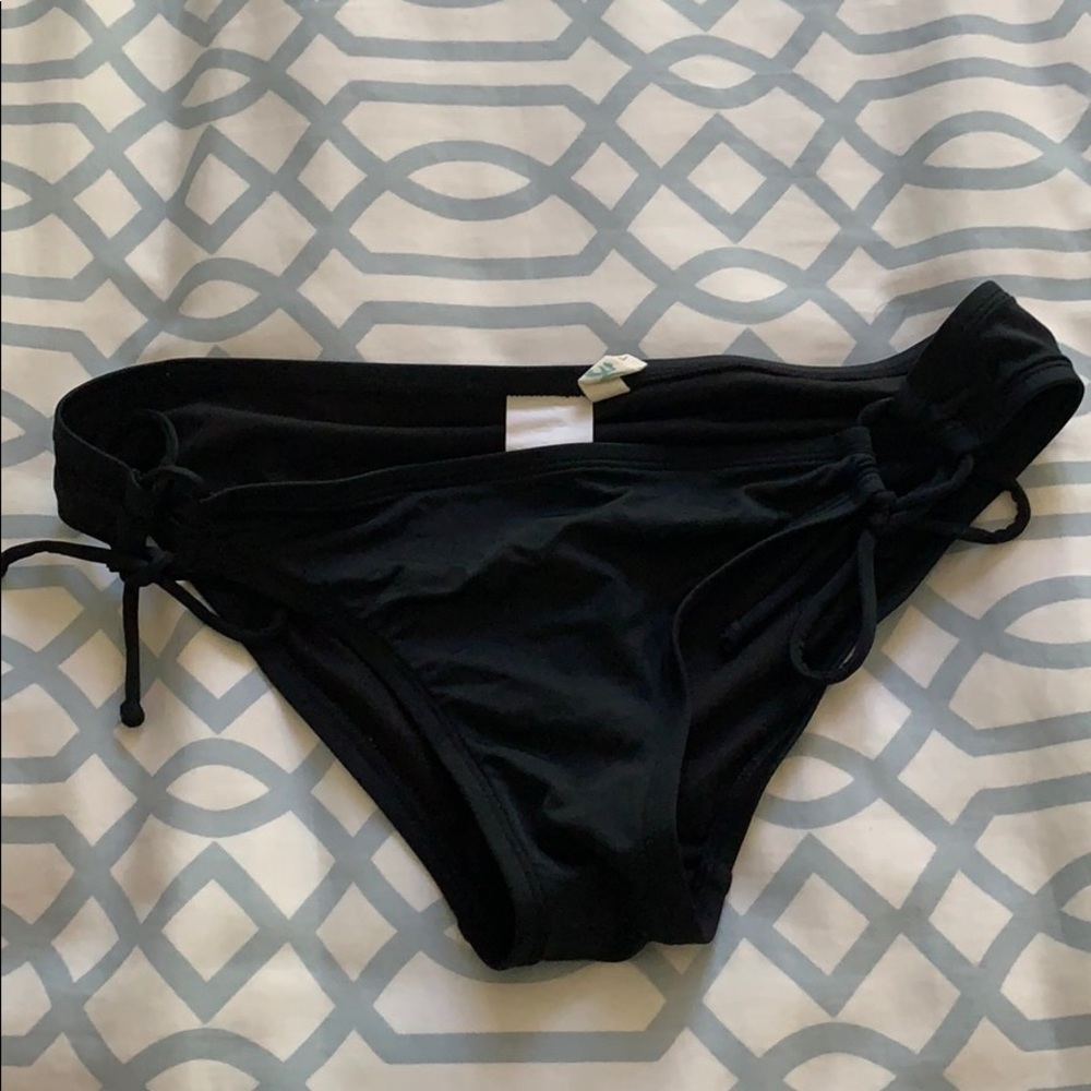 Black bikini bottoms
